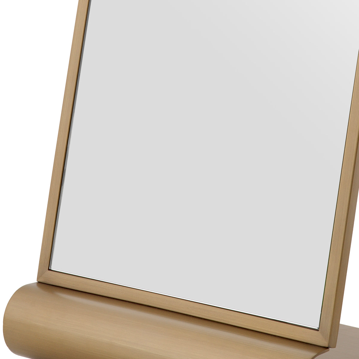 Rectangular Brass Floor Mirror Panorama | Eichholtzmh.com
