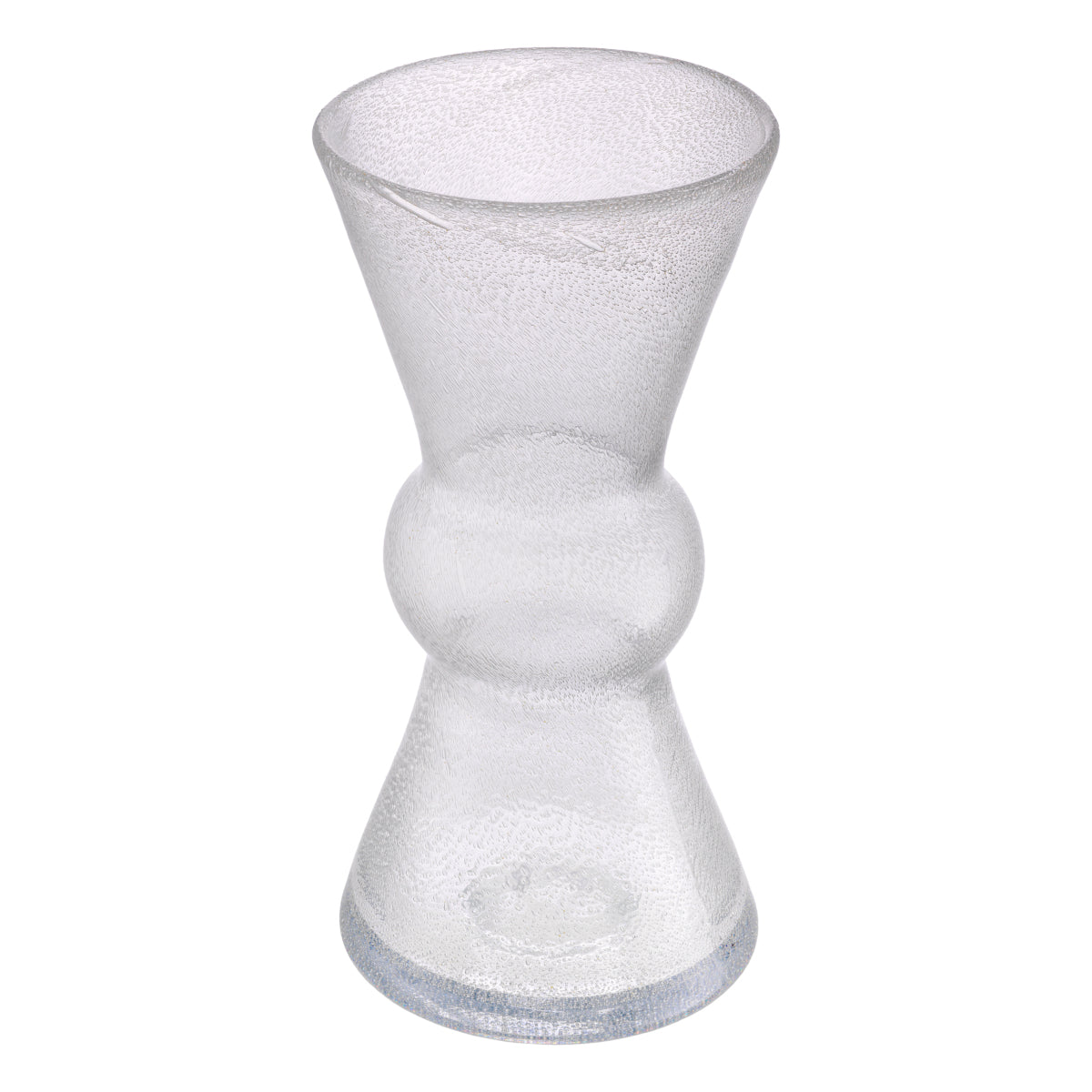 Sculptural Clear Glass Vase Axa | Eichholtzmh.com