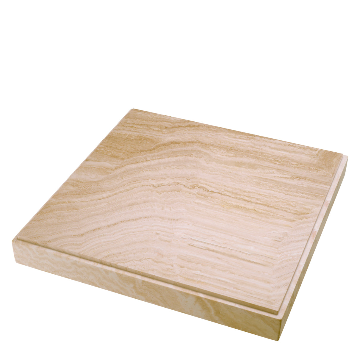Square Travertine Coffee Table Sartoria | Eichholtzmh.com