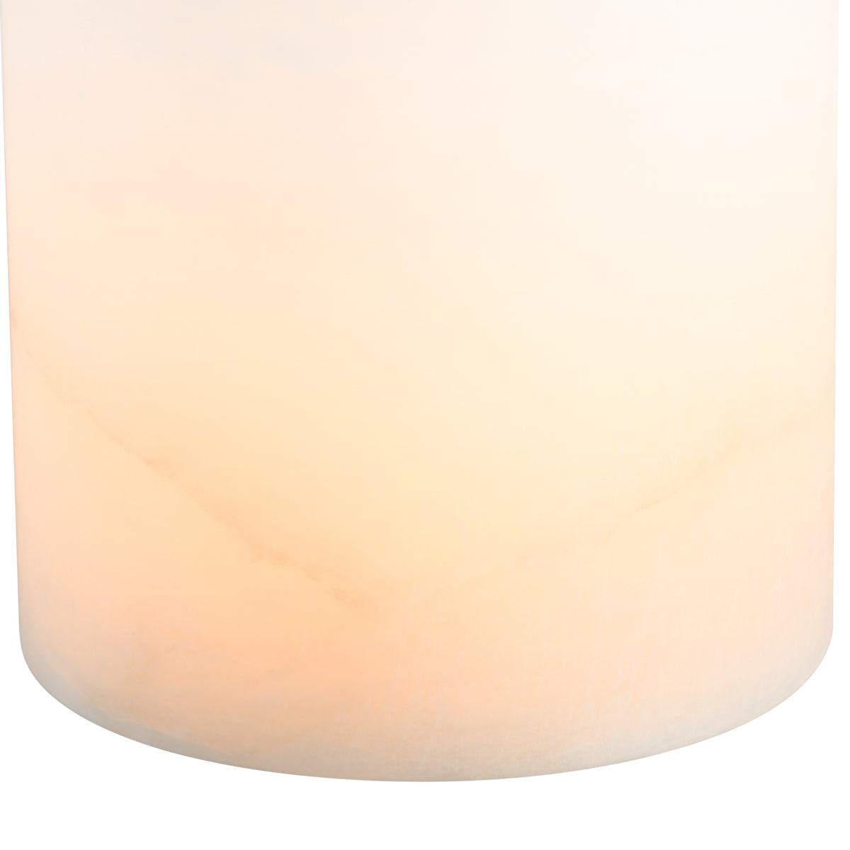 Cylindrical Alabaster Candle Holder Mercer | Eichholtzmh.com