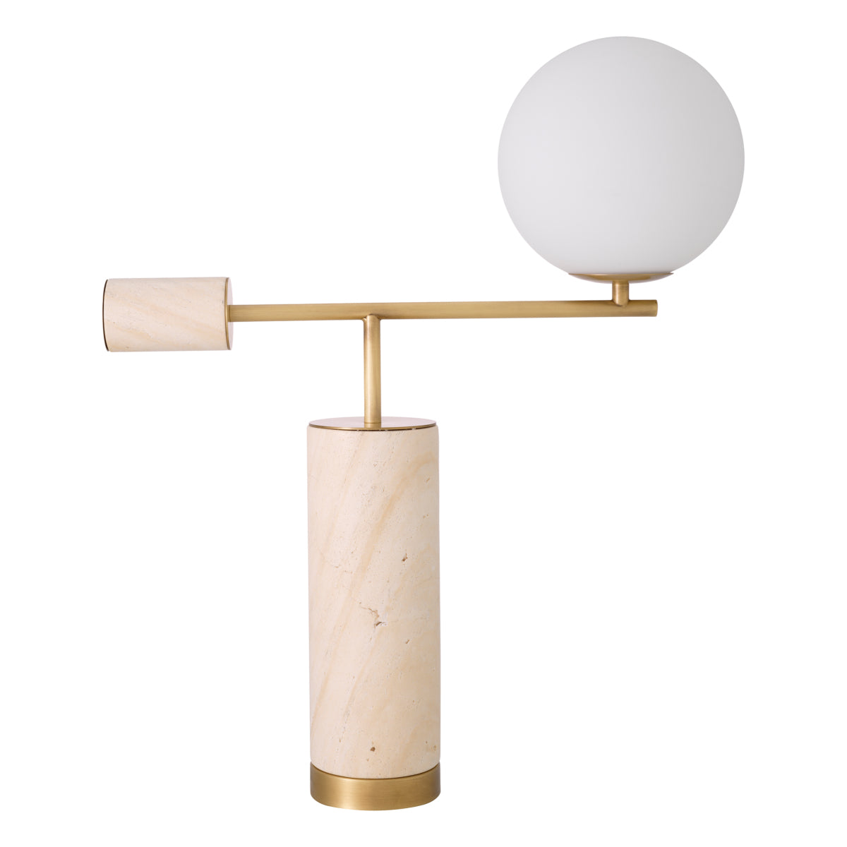 Travertine Table Lamp Xperience | Eichholtzmh.com