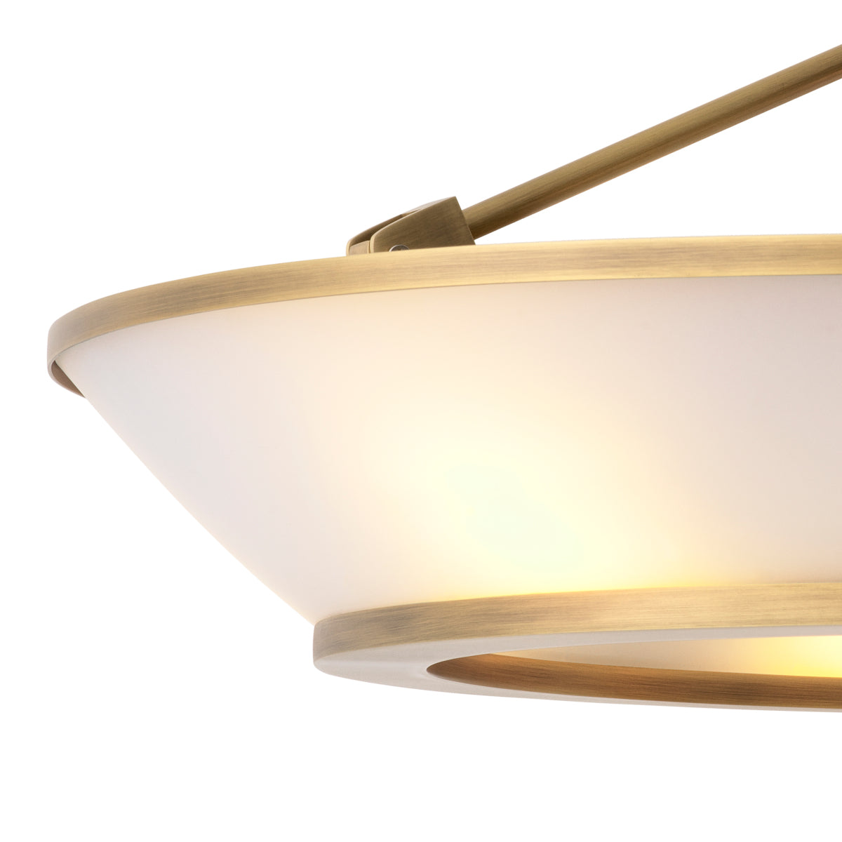 White Glass Ceiling Lamp Ferette | Eichholtzmh.com