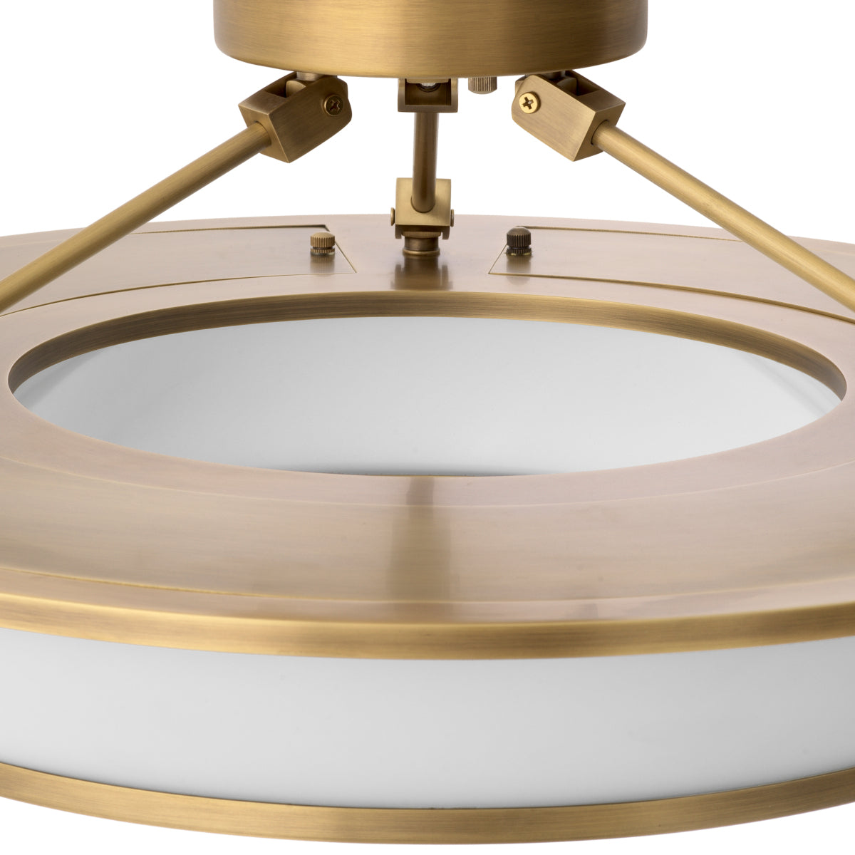 White Glass Ceiling Lamp Ferette | Eichholtzmh.com