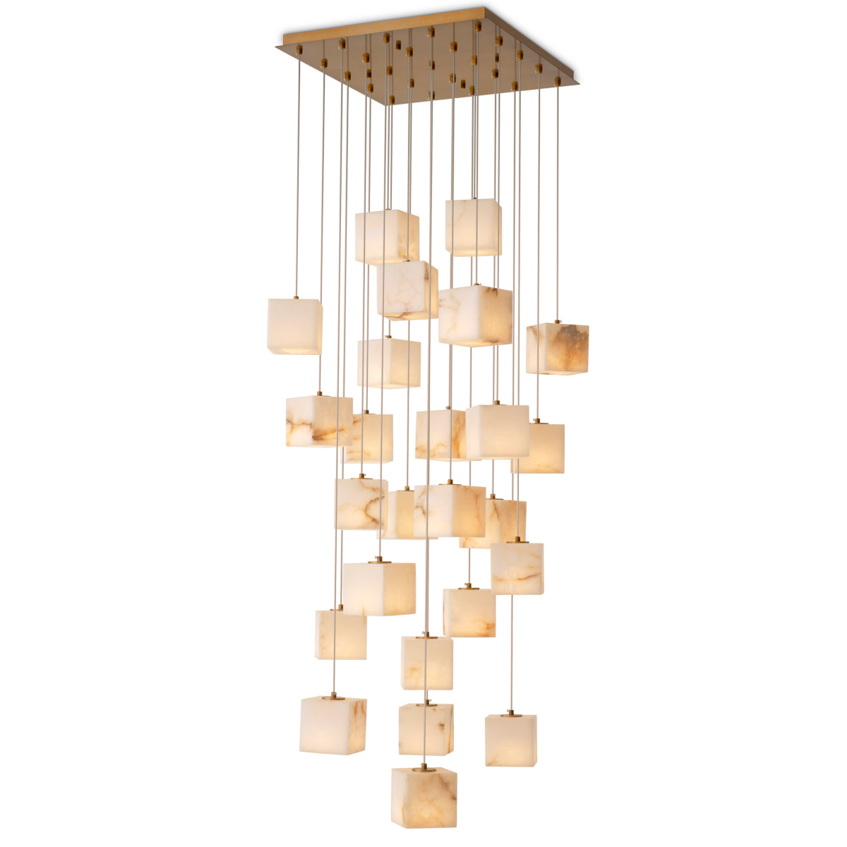 Alabaster Blocks Chandelier Duboce | Eichholtzmh.com 