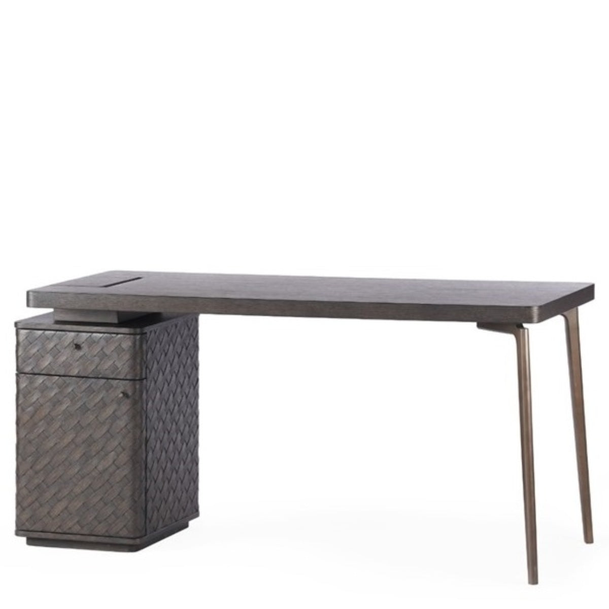 Woven Oak Desk Fiji | Eichholtzmh.com 