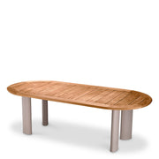 Oval Outdoor Dining Table Mogador | Eichholtzmh.com 