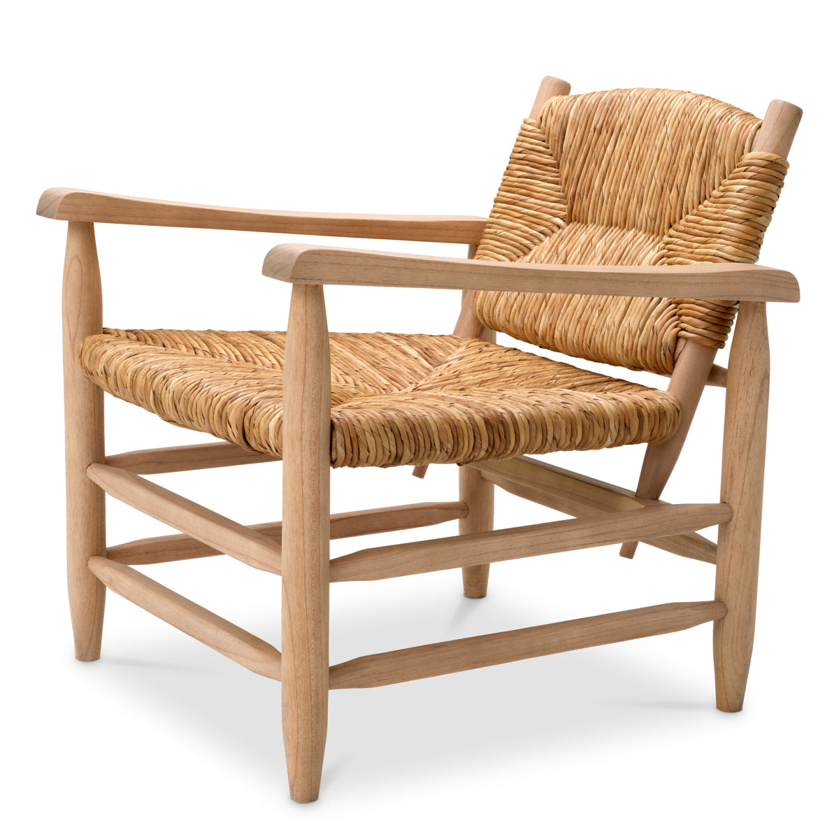 Woven Seagrass Lounge Armchair Elliott | Eichholtzmh.com
