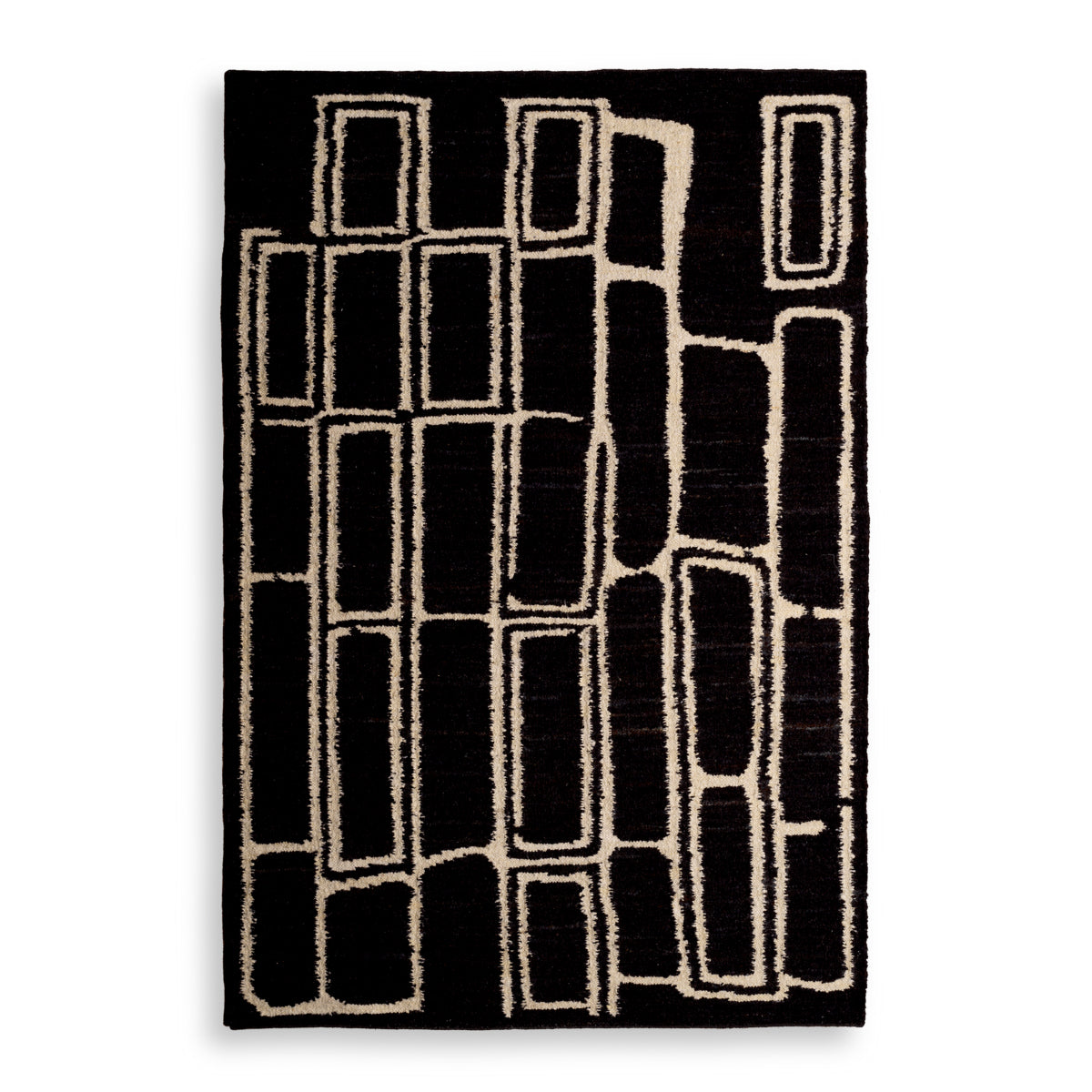 Geometric Patterned Wool Carpet 6'5" x 10' Vava | Eichholtzmh.com