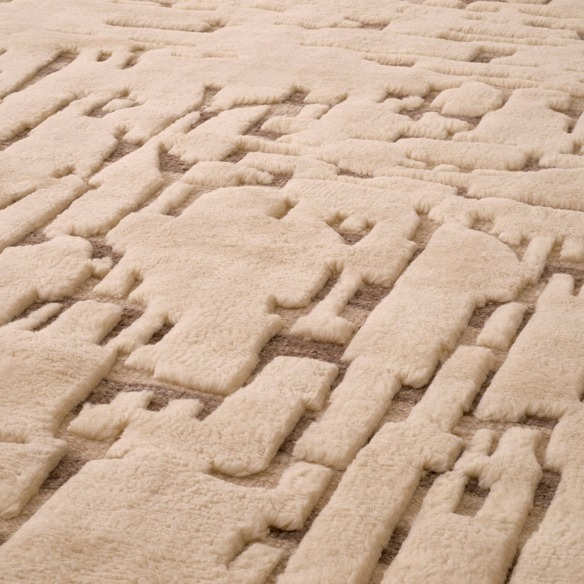 Knotted Cream Wool Carpet Eminence | Eichholtzmh.com
