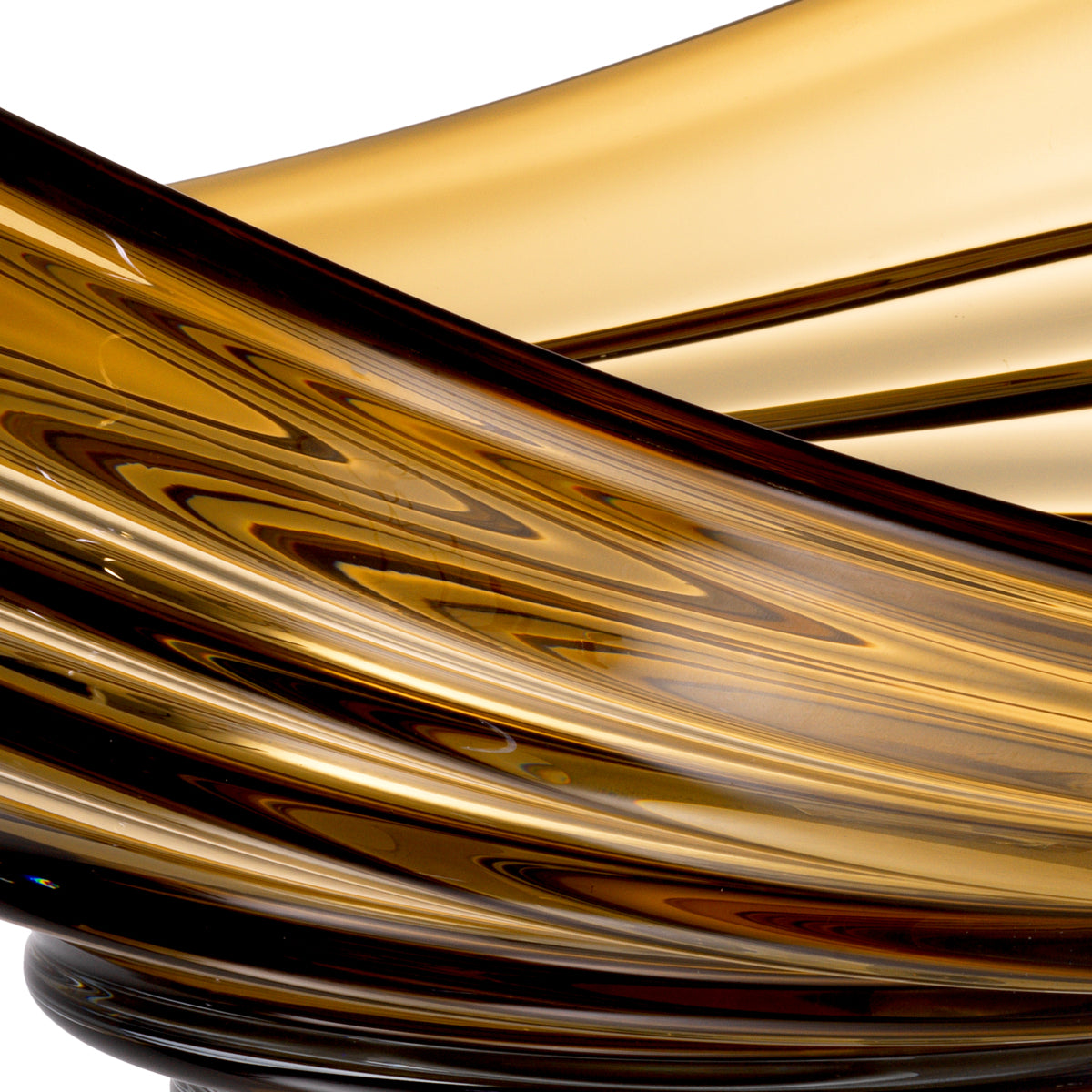 Brown Modern Glass Bowl L Pheadra | Eichholtzmh.com
