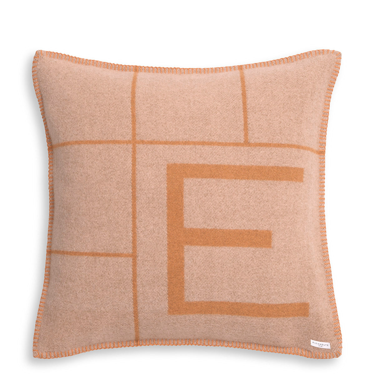 Hemstitch Wool Cushion S Rhoda | Eichholtzmh.com