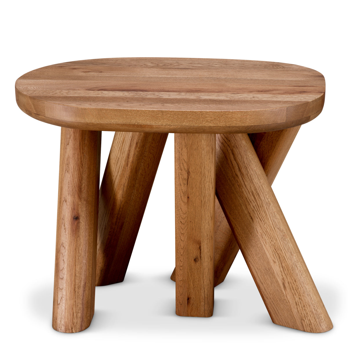 Oval Oak Side Table Bayshore | Eichholtzmh.com