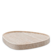Beige Travertine Tray Arman | Eichholtzmh.com