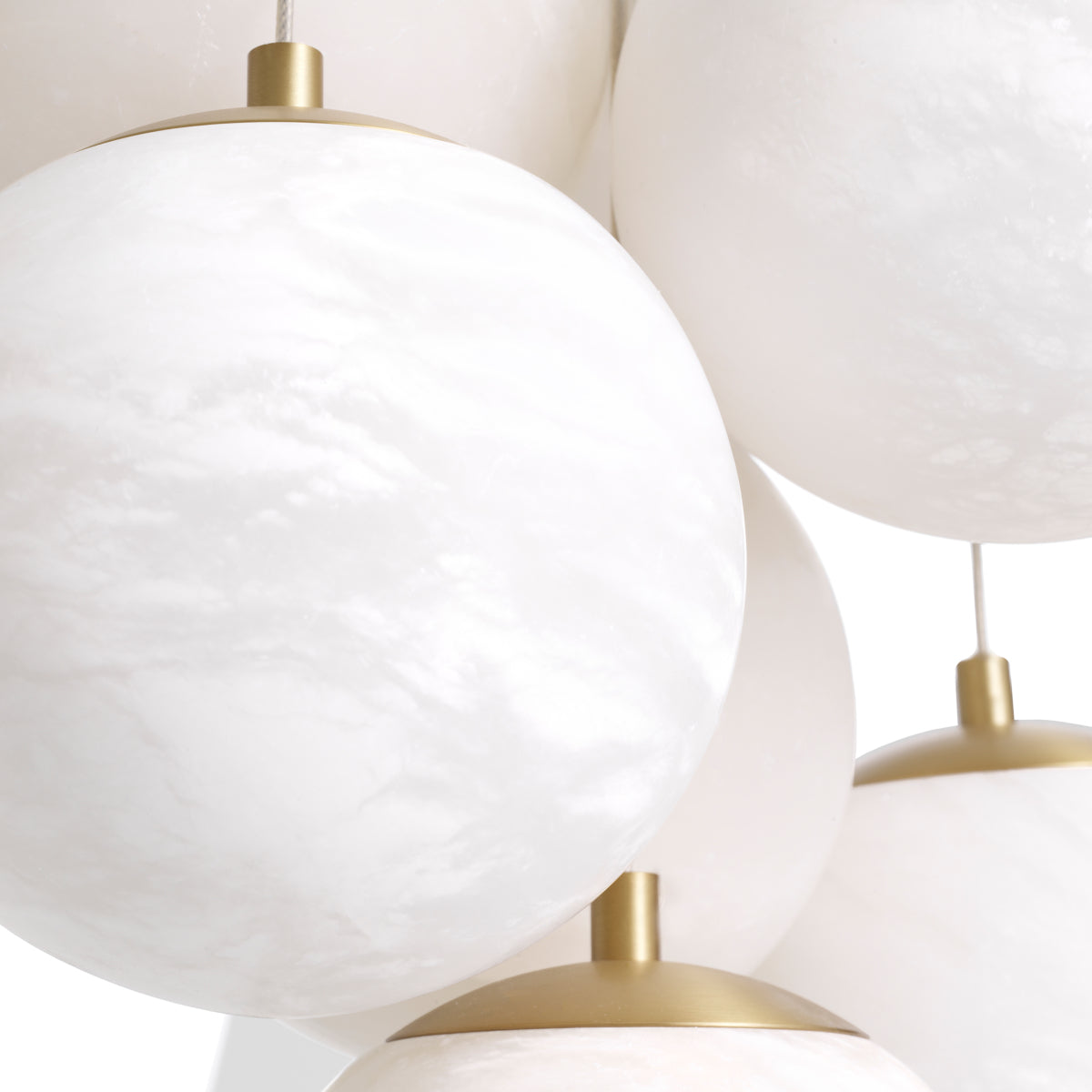 Clustered Alabaster Chandelier Sphinx | Eichholtzmh.com