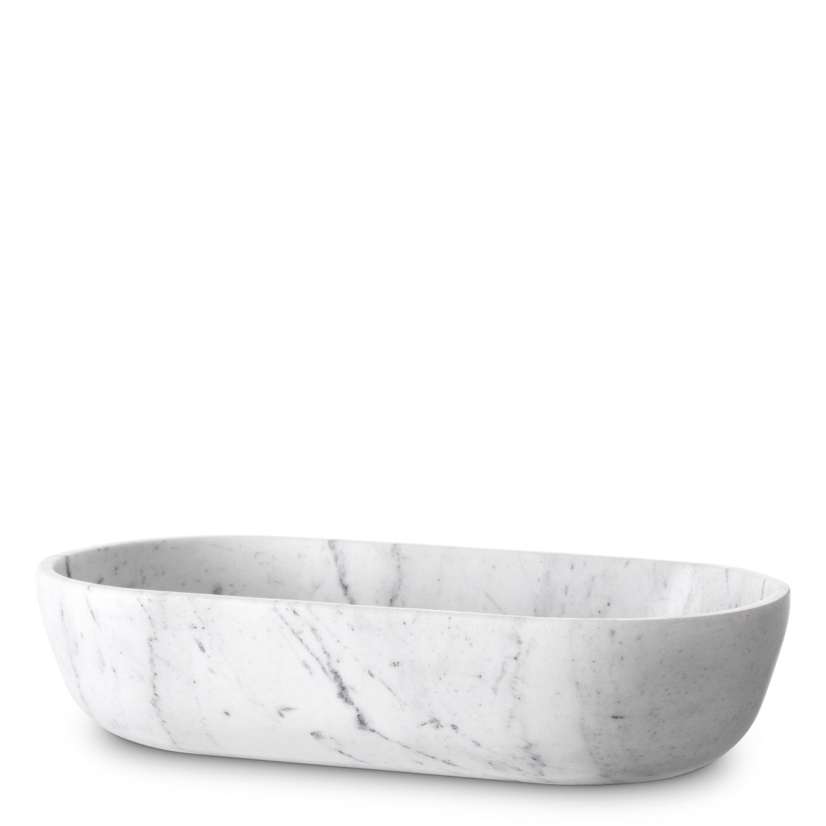 White Marble Bowl Terrebonne | Eichholtzmh.com