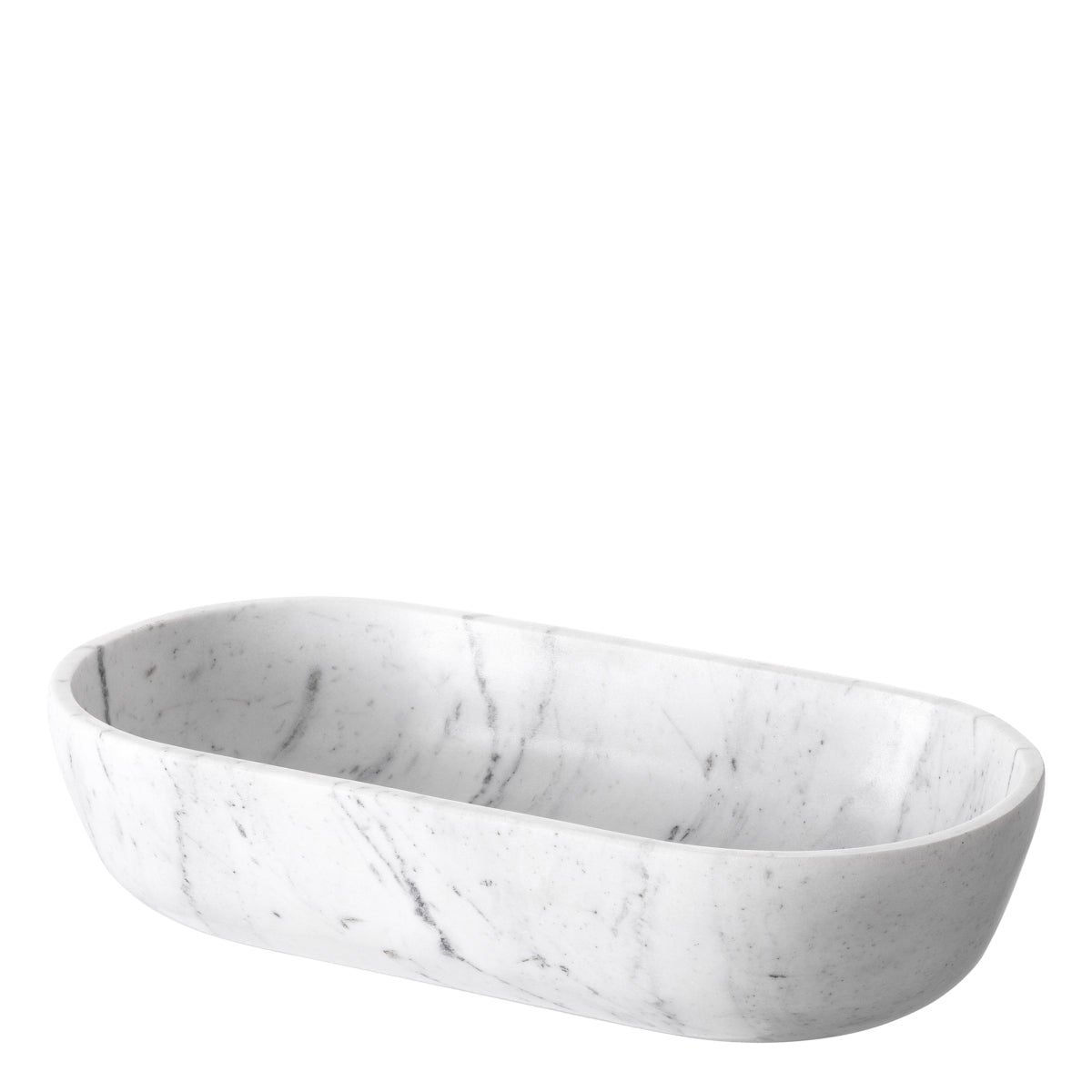 White Marble Bowl Terrebonne | Eichholtzmh.com