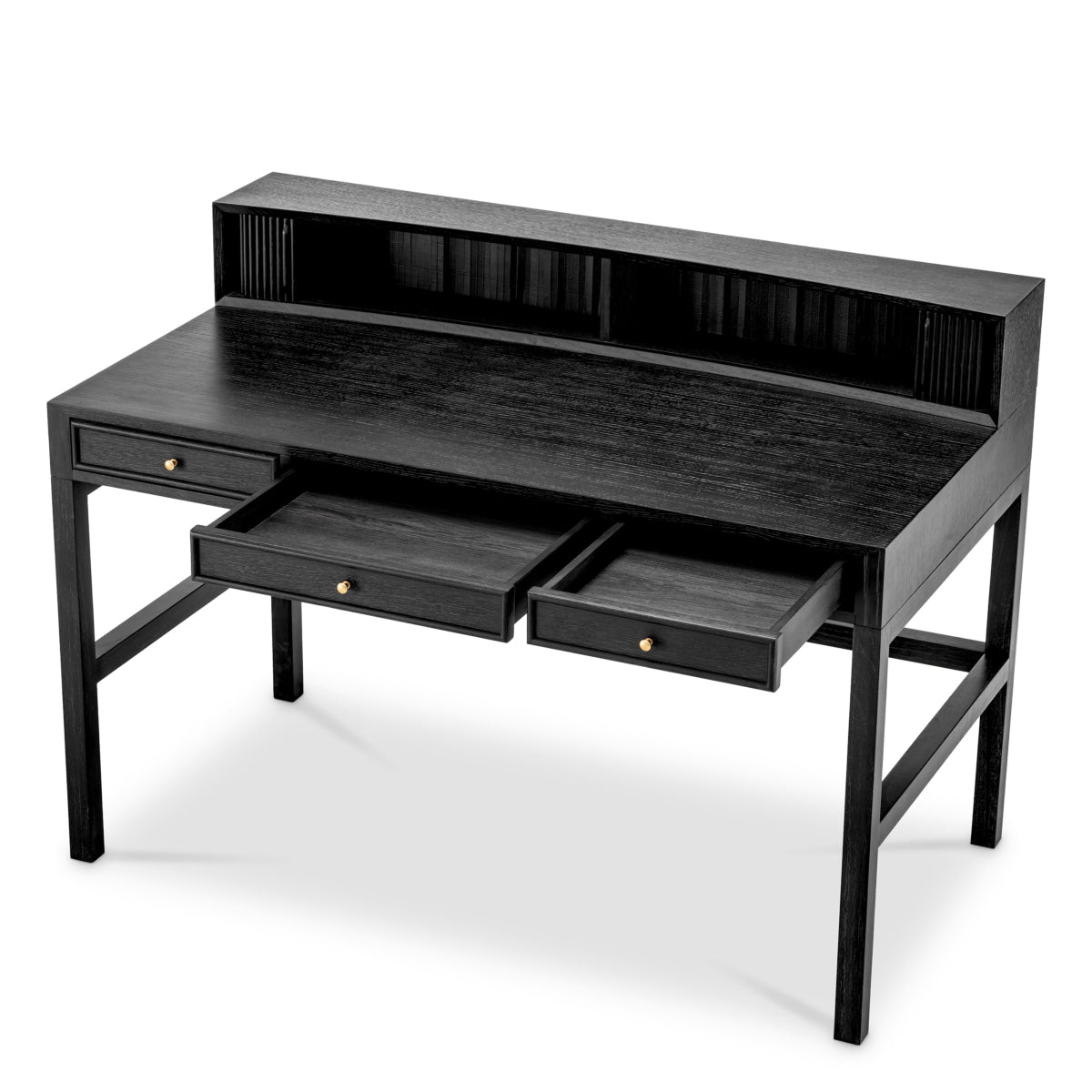 Dark Gray Oak Desk Otranto | Eichholtzmh.com