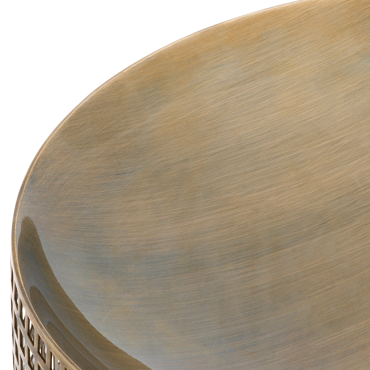 Vintage Brass Latticed Bowl Sterling | Eichholtzmh.com