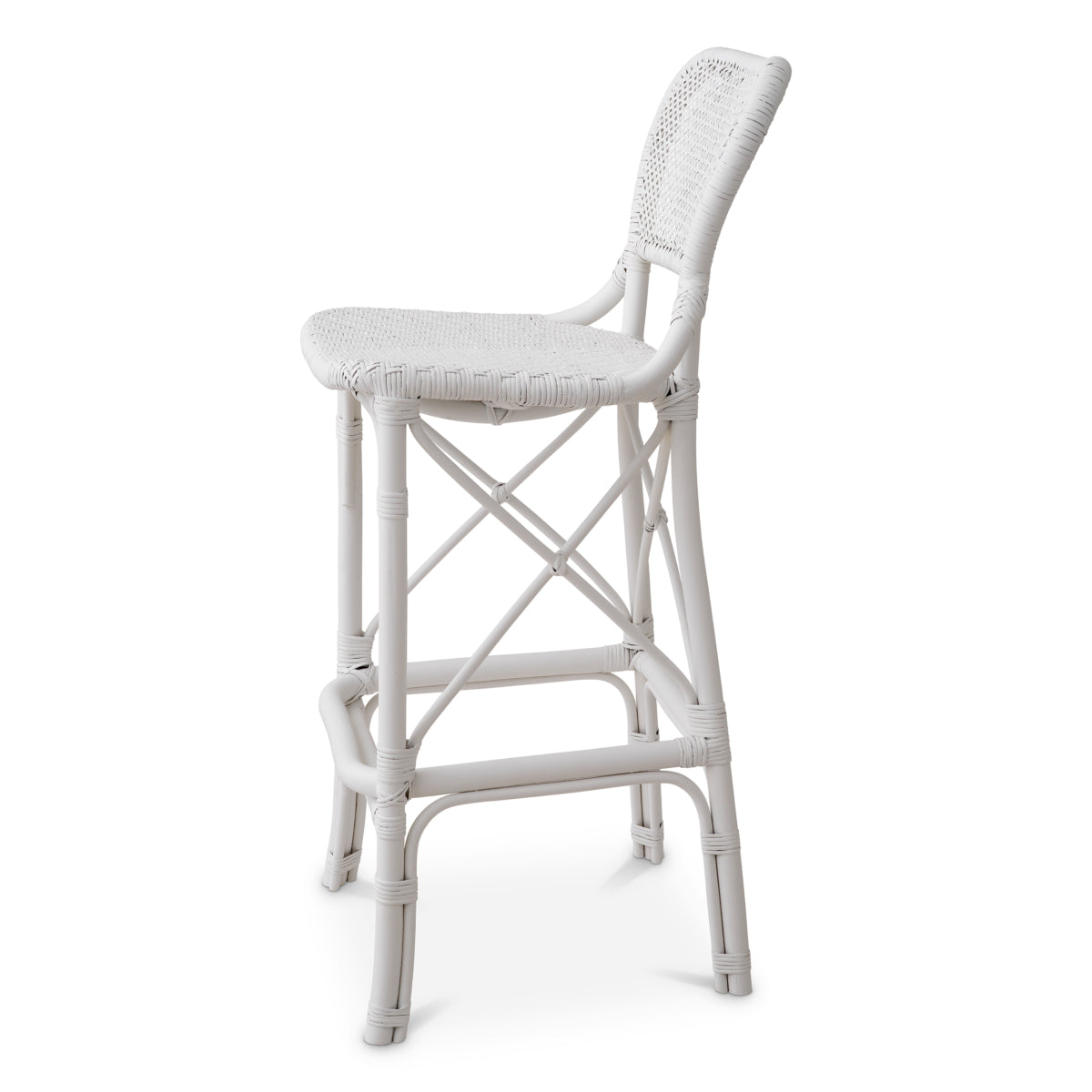 Woven Rattan Bar Stool Colony | Eichholtzmh.com