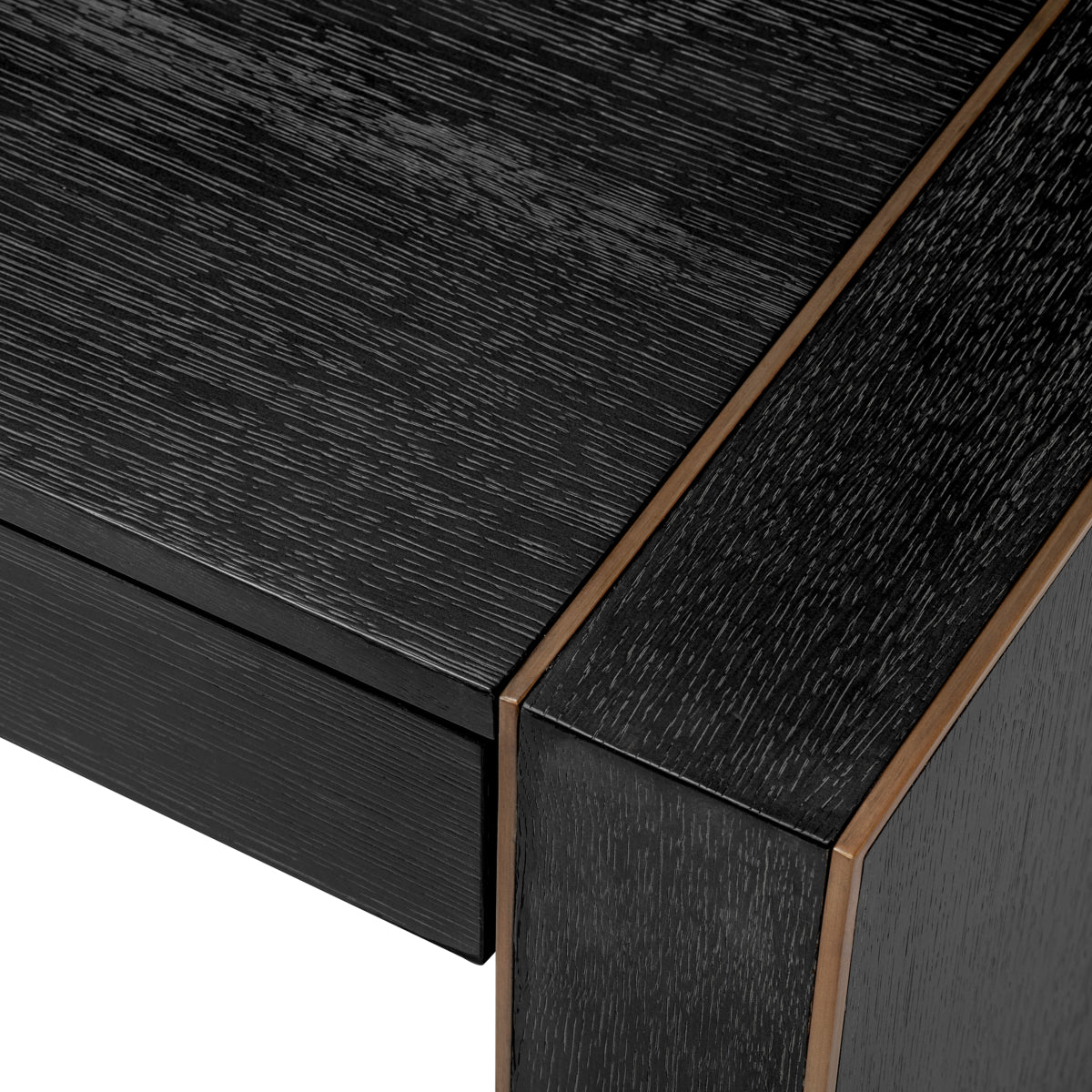 Dark Gray Oak Desk Otranto | Eichholtzmh.com