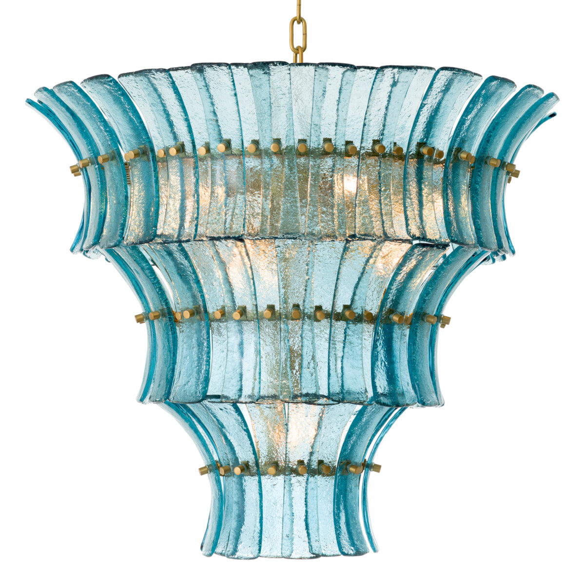 Glass Tiered Chandelier Toscano | Eichholtzmh.com