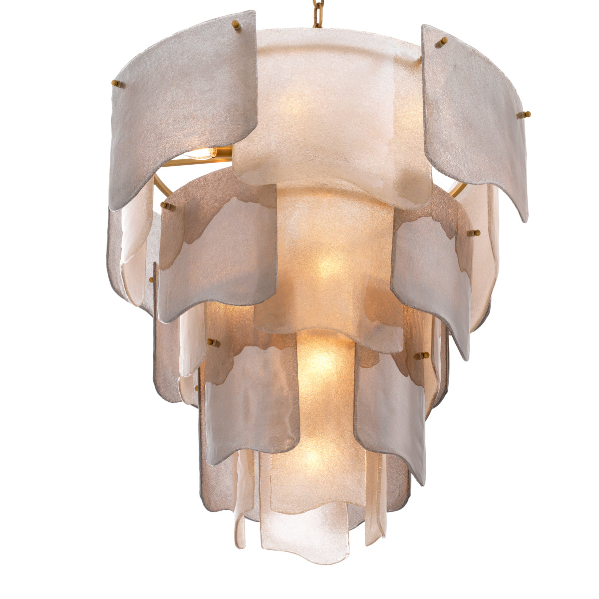 Tiered Glass Modern Chandelier Asinara | Eichholtzmh.com