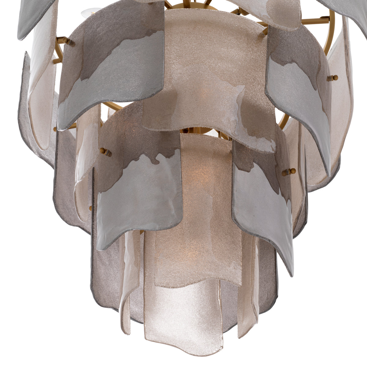 Tiered Glass Modern Chandelier Asinara | Eichholtzmh.com