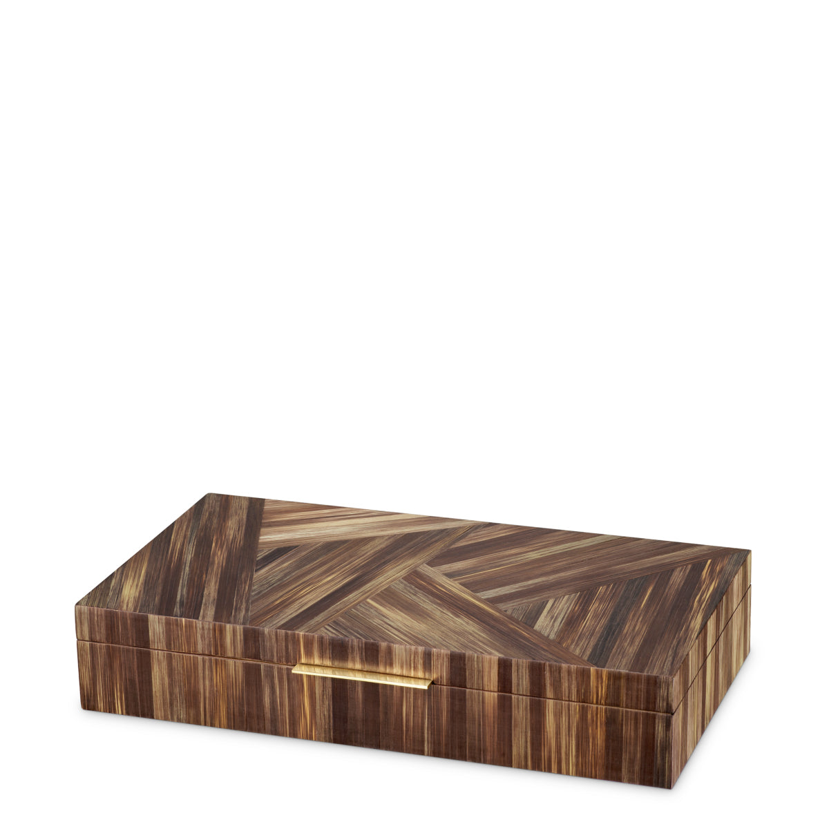 Wheat Straw Decorative Box Harvard | Eichholtzmh.com