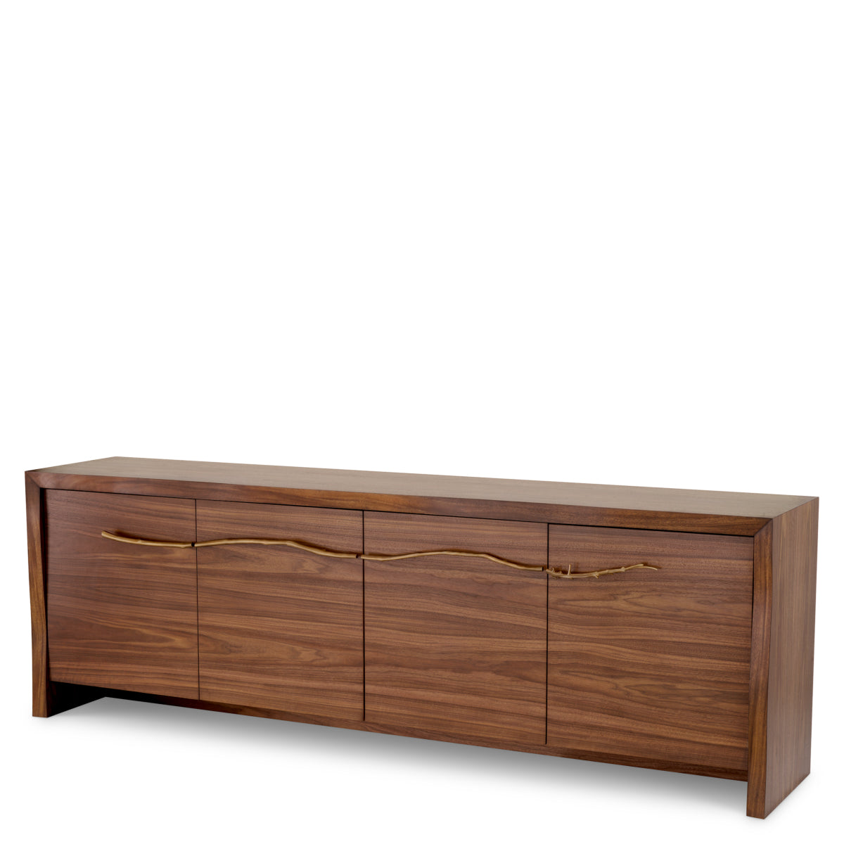Walnut Veneer 4-Door Dresser Charford | Eichholtzmh.com
