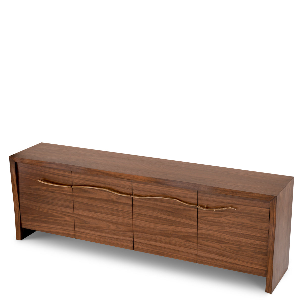 Walnut Veneer 4-Door Dresser Charford | Eichholtzmh.com