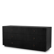 Ribbed Wood Drawer Chest Dimitrios | Eichholtzmh.com