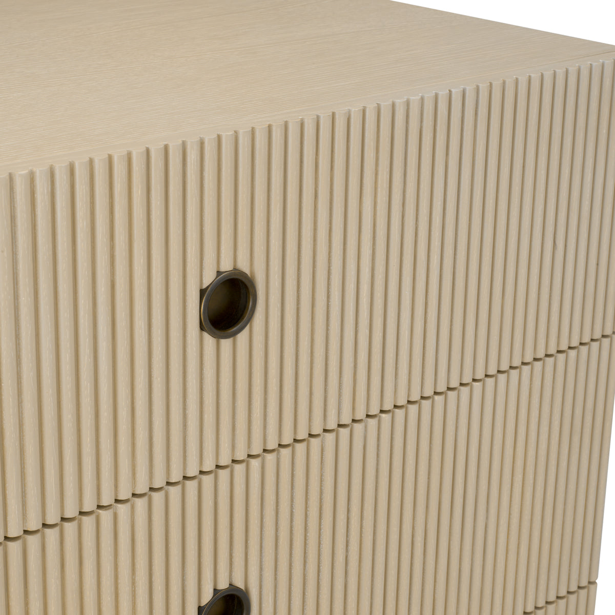 Ribbed Wood Drawer Chest Dimitrios | Eichholtzmh.com