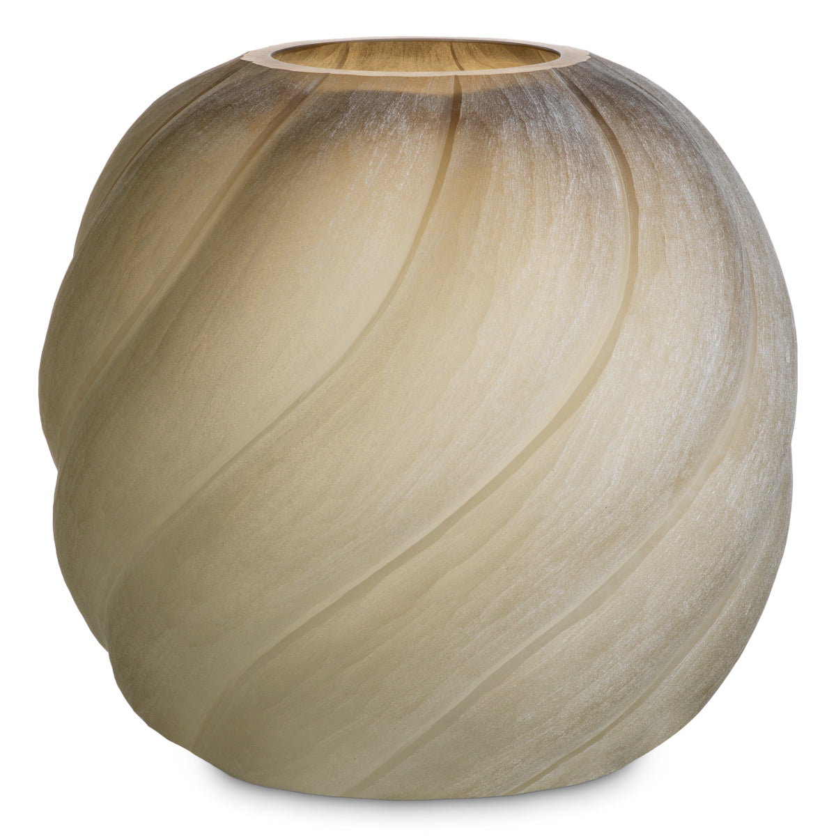 Frosted Sculptural Vase Sicilia | Eichholtzmh.com