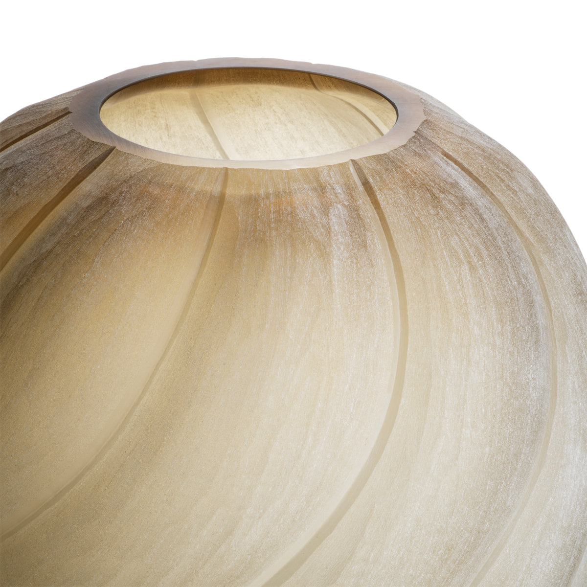 Frosted Sculptural Vase Sicilia | Eichholtzmh.com