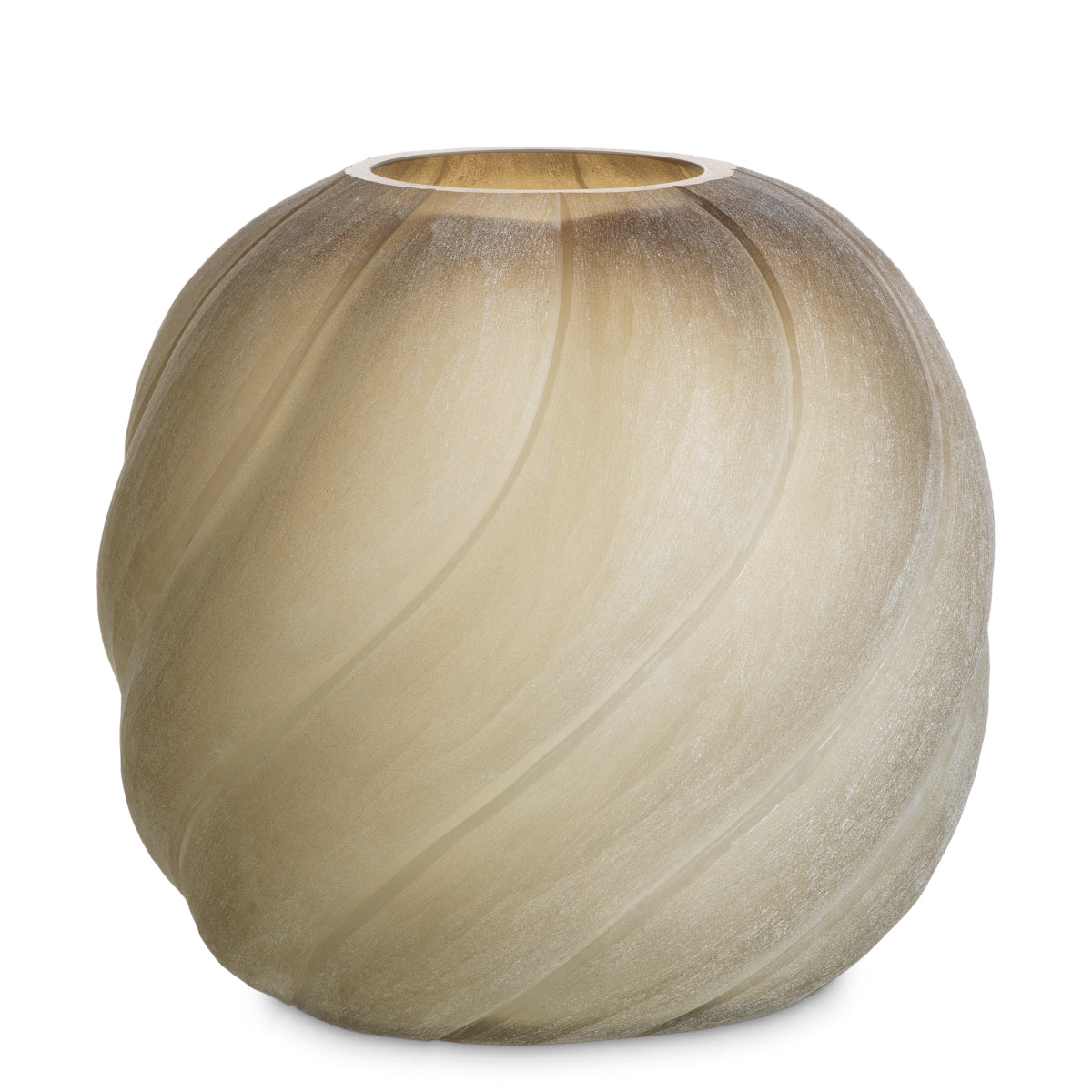 Frosted Sculptural Vase Sicilia | Eichholtzmh.com