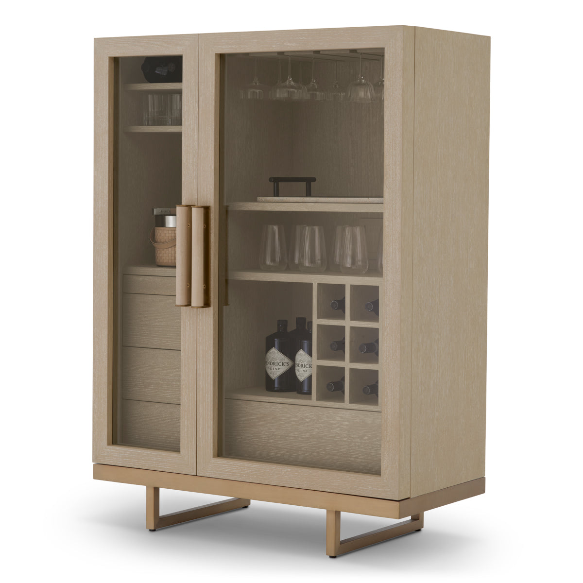 Oak Bar Cabinet Connaught | Eichholtzmh.com