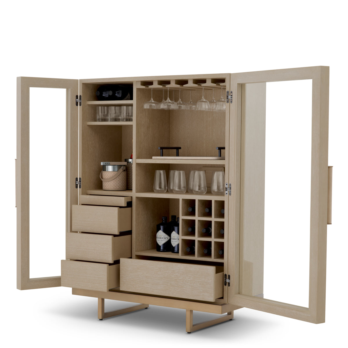 Oak Bar Cabinet Connaught | Eichholtzmh.com