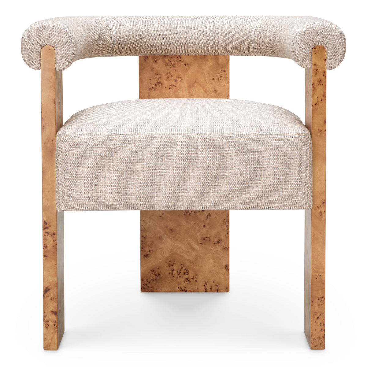 Light Brown Burl Dining Chair Percy | Eichholtzmh.com