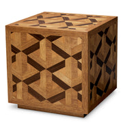 Oak Veneer Side Table Rubicon | Eichholtzmh.com