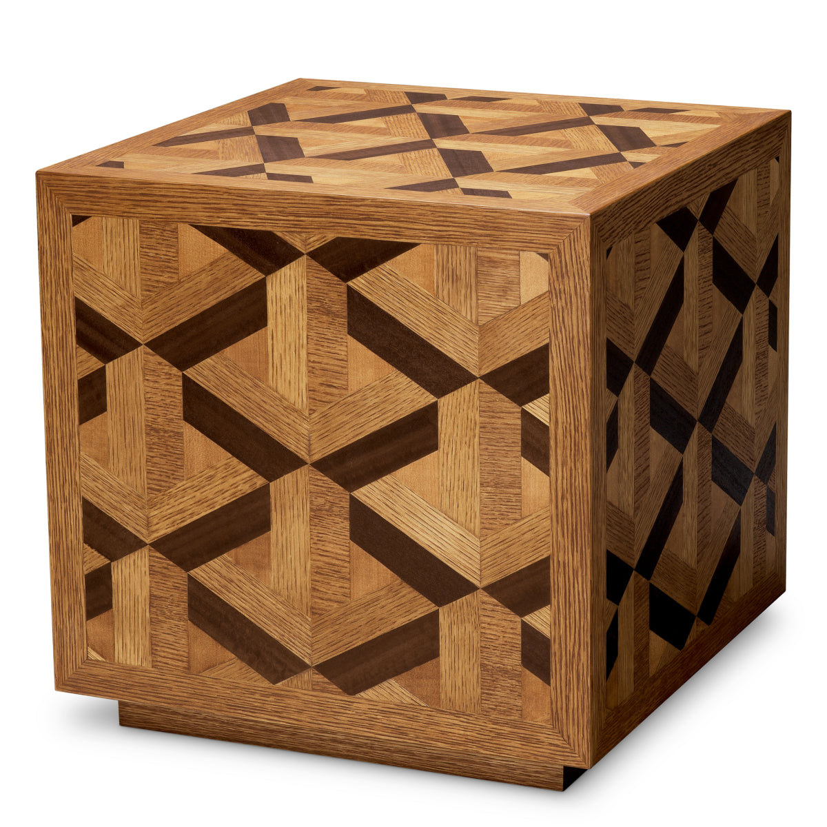 Oak Veneer Side Table Rubicon | Eichholtzmh.com