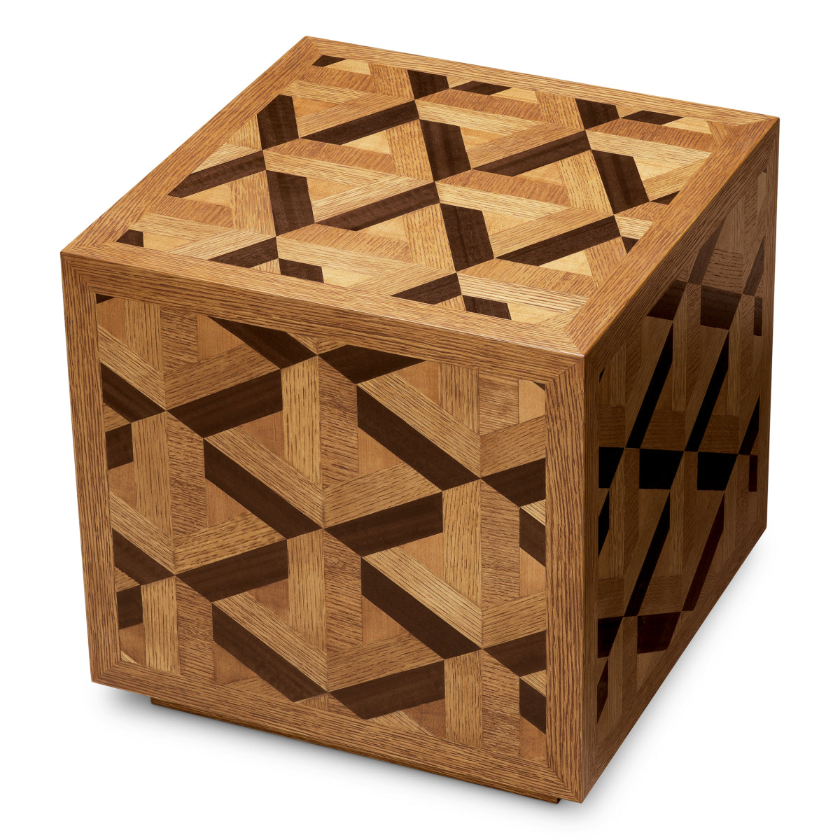 Oak Veneer Side Table Rubicon | Eichholtzmh.com