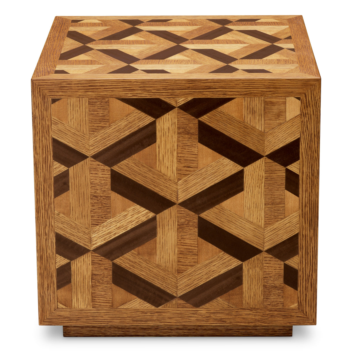 Oak Veneer Side Table Rubicon | Eichholtzmh.com
