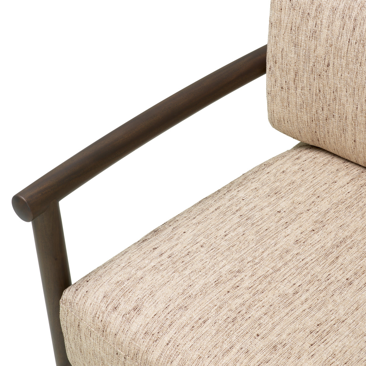 Mocha Mahogany Armchair Ombria | Eichholtzmh.com