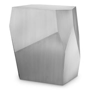 Brushed Steel Side Table Ramiro | Eichholtzmh.com