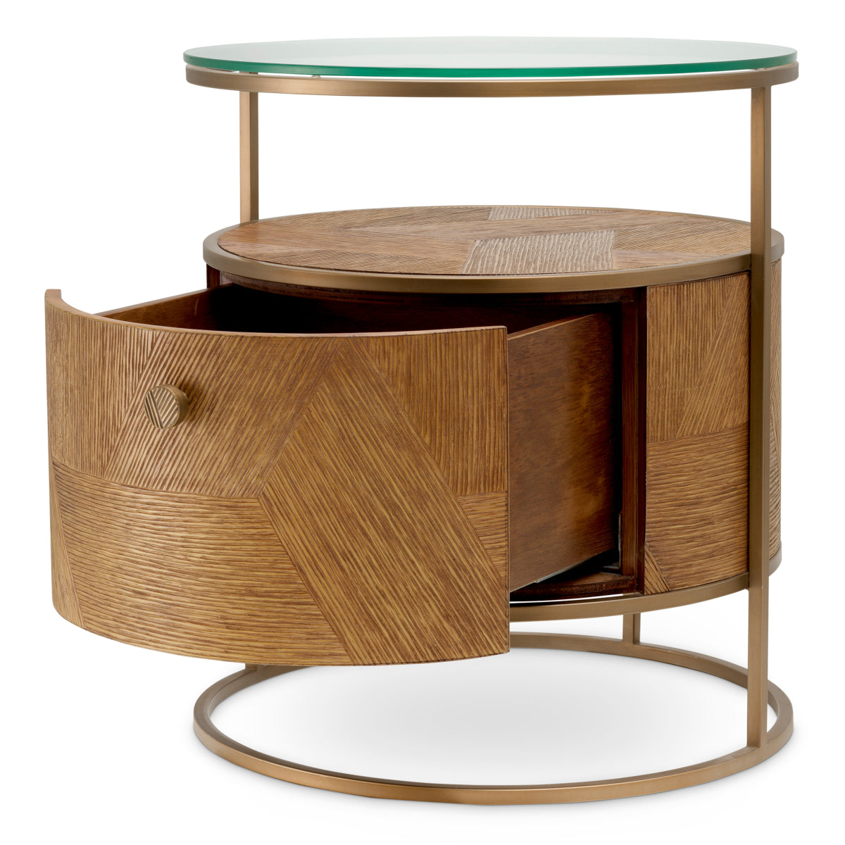 Carved Oak Nightstand Velutto | Eichholtzmh.com