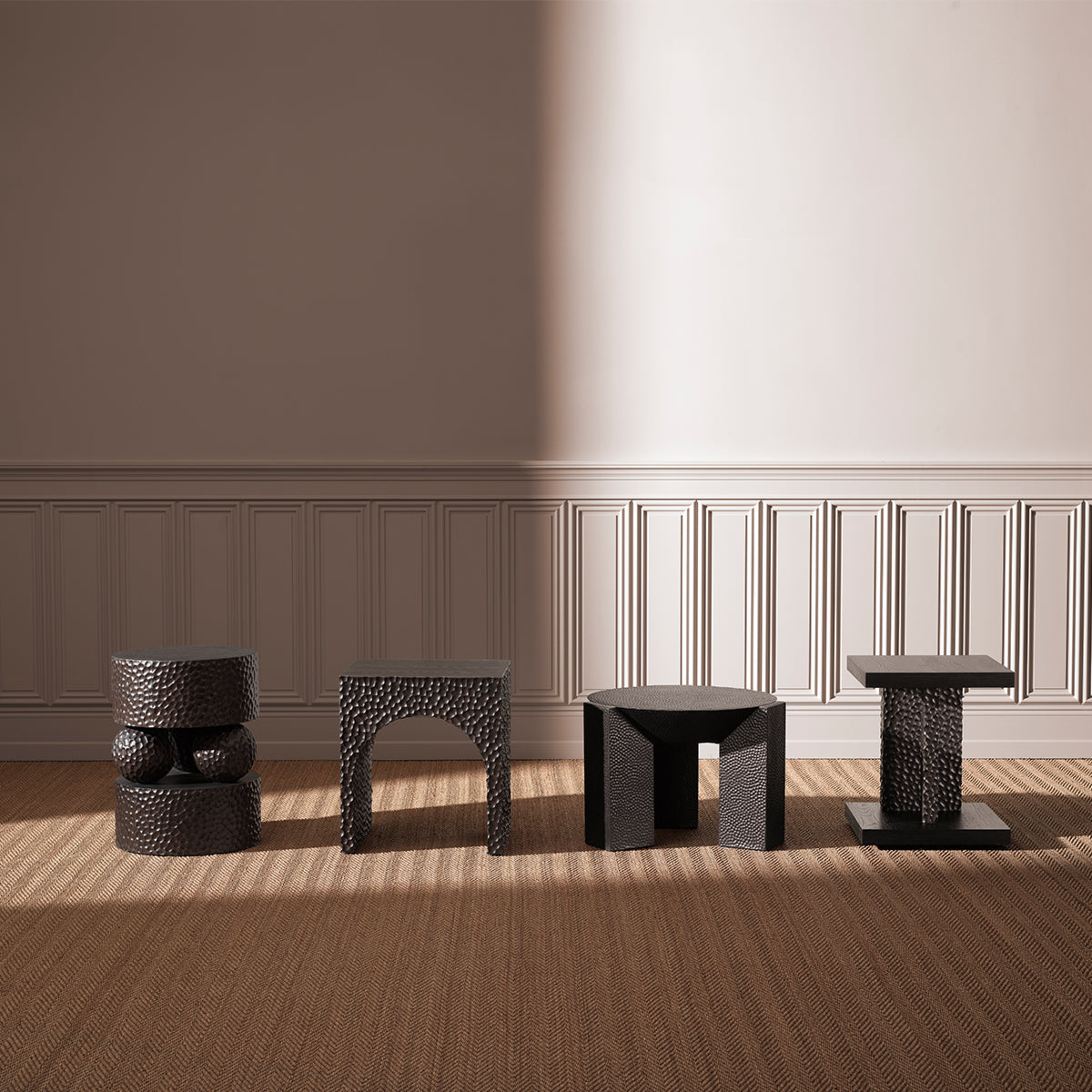 Oak Veneer Side Table Caldera | Eichholtzmh.com