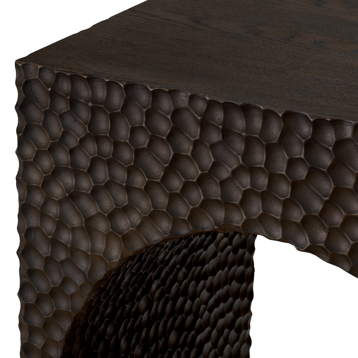 Oak Veneer Side Table Caldera | Eichholtzmh.com