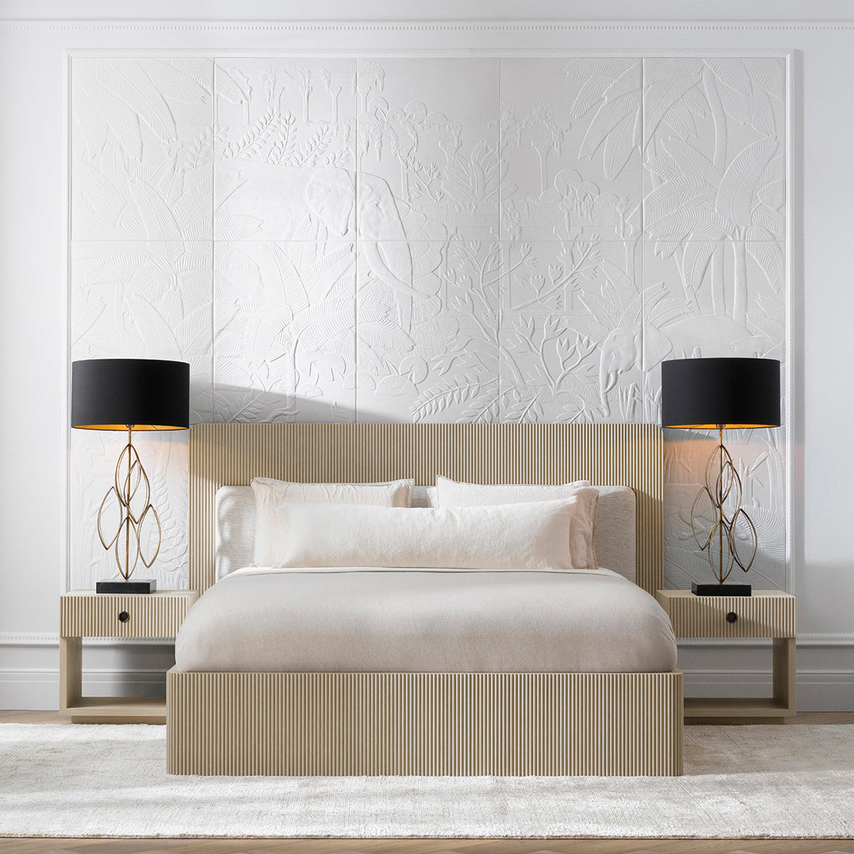 Washed Oak Bed Frame Dimitrios | Eichholtzmh.com