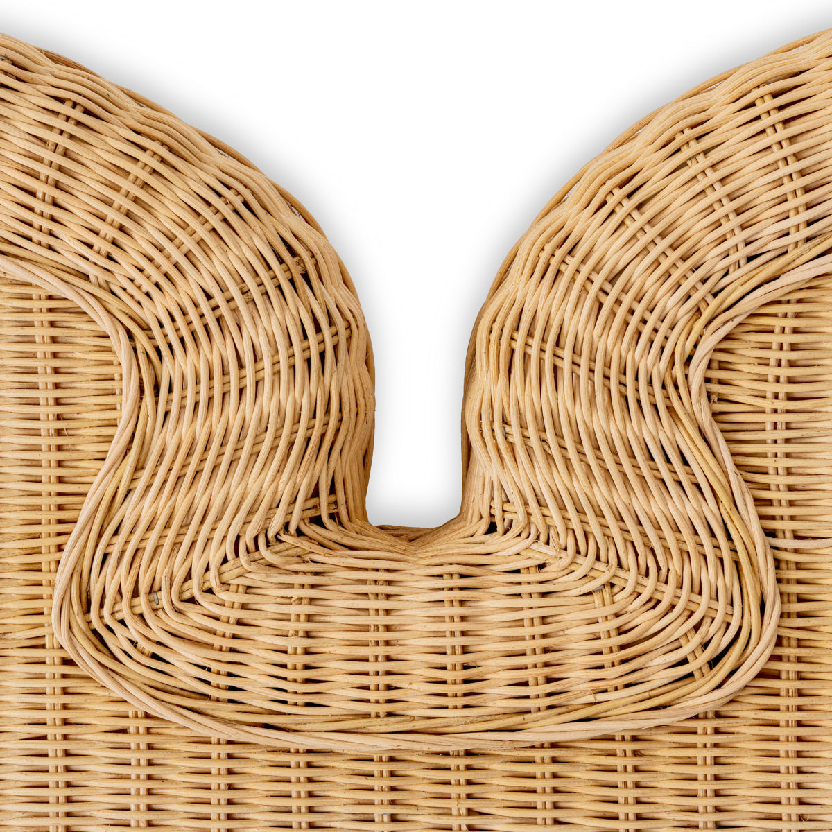 Natural Rattan Headboard Boudoir