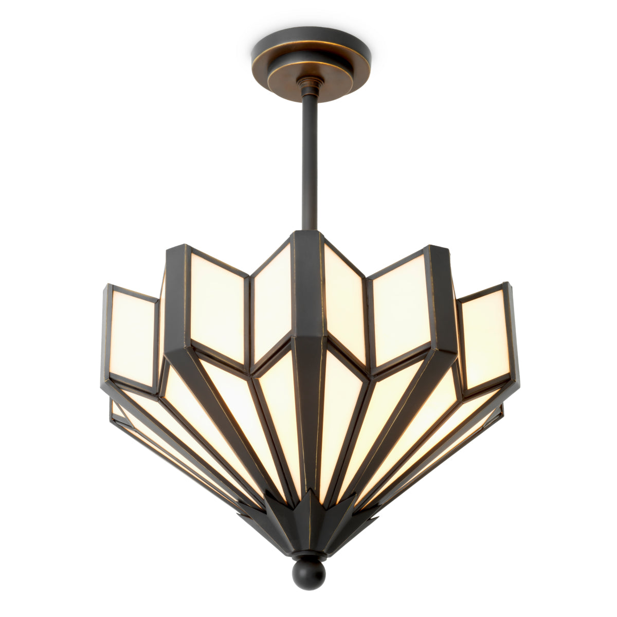 Bronze Ceiling Lamp Victory